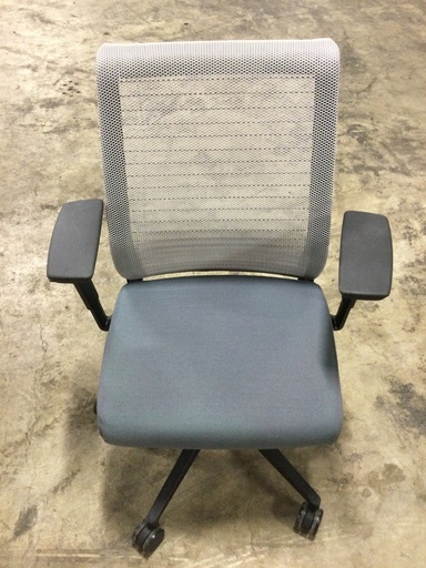 Steelcase Think Chair Grey w/ Mesh Back