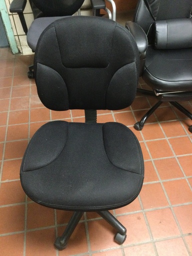 Black Fabric Task Chair (Black Base)