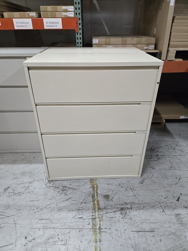 Meridian 42"x 4dr Lateral File (Putty)
