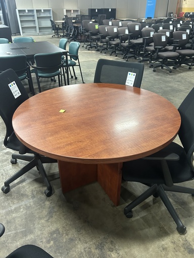 48" Round Table - Cherry  