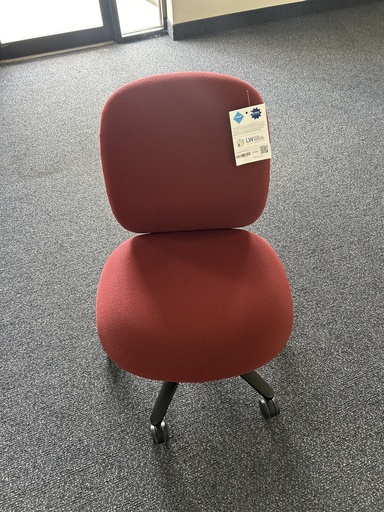 Hon Armless Task Chair- Red