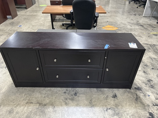 20x71 File/Storage Combo Credenza- Espresso