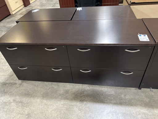 JSI - 24x72 Double Lateral Storage Credenza -Espresso