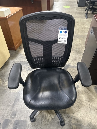 High Back Mesh Back, Vinyl Seat Task Chair
