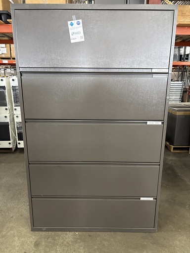 Meridian 42" 5 High 2 Drawer/ 3 Flipper Door Medical File