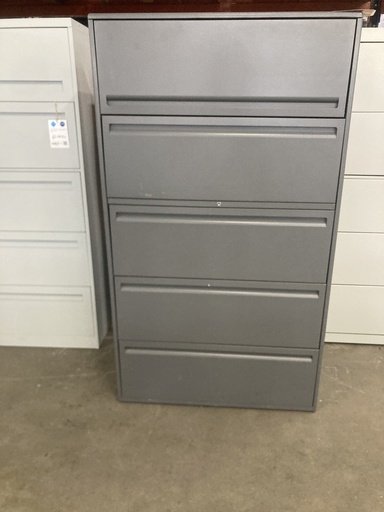 Haworth 4 Drawer 36" Grey Lateral  