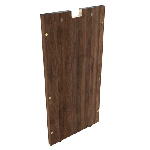 [gl2814] Euroline Gable Leg - Walnut