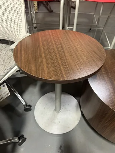 18" Reception Table - Walnut 