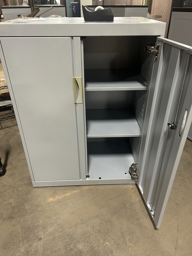 Boulevard Storage Cabinet - Gray 