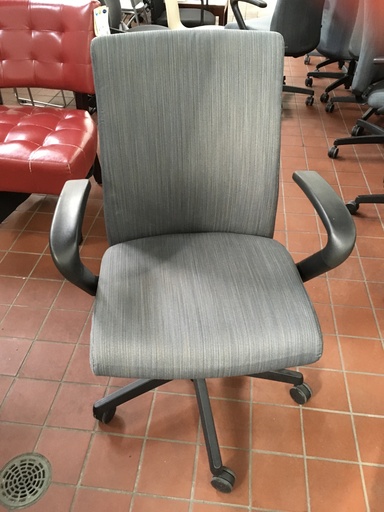 Hon Mid-Back all fabric chair W/ Fixed Arms