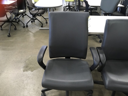 Hon Ignition High Back Leather Task Chairs w/fixed arms   