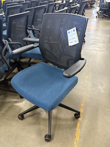 Sit on it Focus Sgl Function Blue Seat Mesh back Conference Chair
