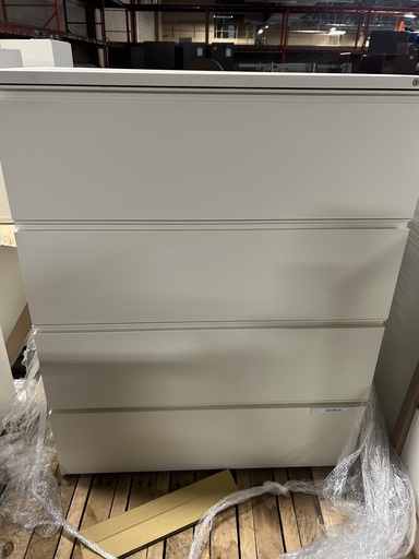 Herman Miller 42" 4 Drawer Lateral - White