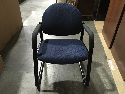 Stylex Blue Pattern Side Chair
