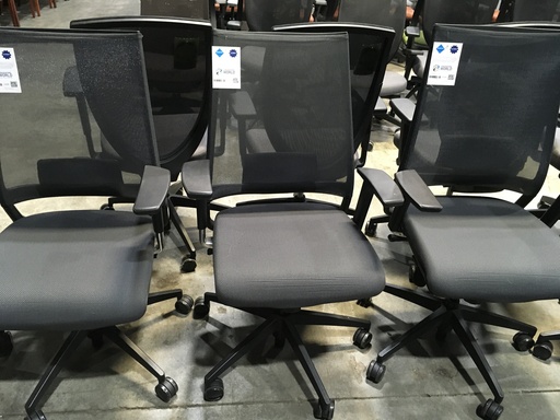 9to5 Mesh Back Grey Seat