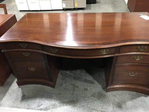 36 X 72 Traditional Desk Mahogany