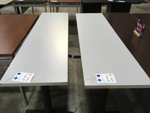 18X66 Grey Training Table