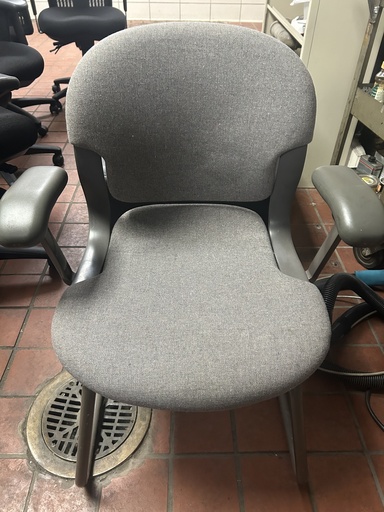Herman Miller Equa Sled Base Side Chair - Gray
