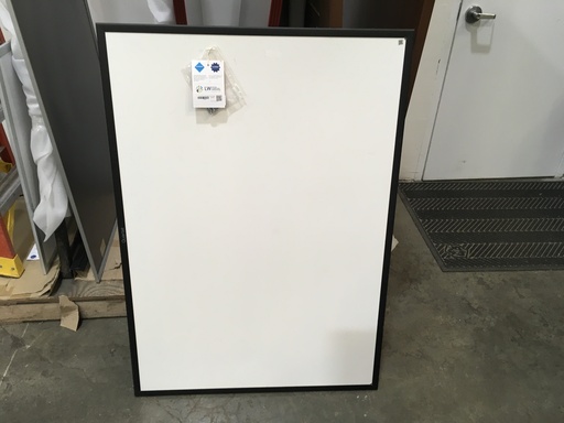 Dry Erase Board 34"x48" Black Trim 