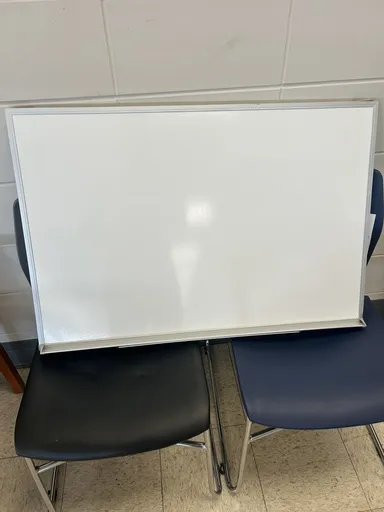 24x36 White Board w/Tray