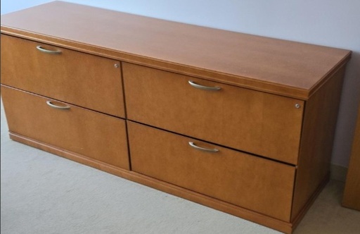  OFS-22 x 75" Maple Lateral Storage Credenza  