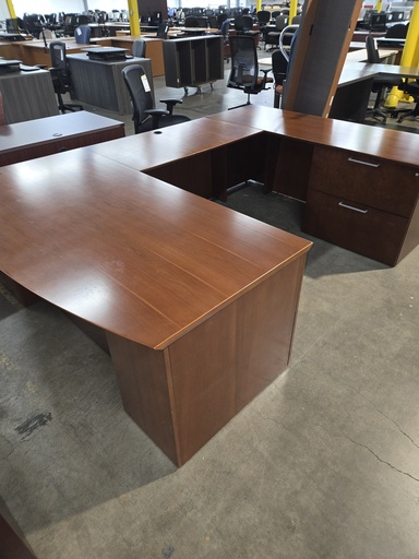 36x72 Bow Front, RH- U group with Lateral