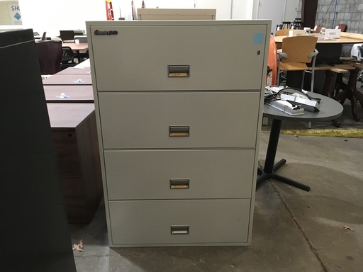 Fireproof 4 Drawer Legal File Putty 