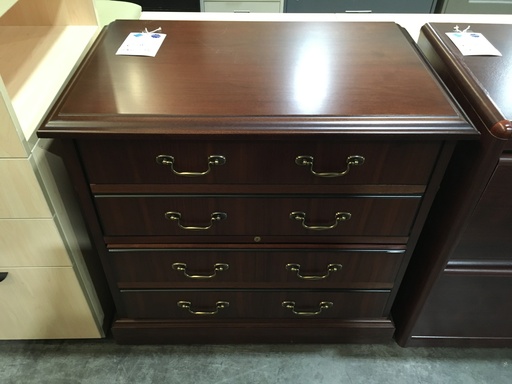 2 Drawer Traditional Lateral 32" Cherry
