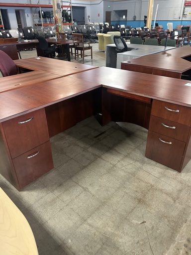 30x66 RH Dbl Ped - Cherry