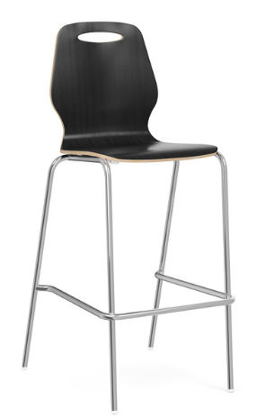 Bar height stool, armless COE_Hour_HTOPchair_OSST7004