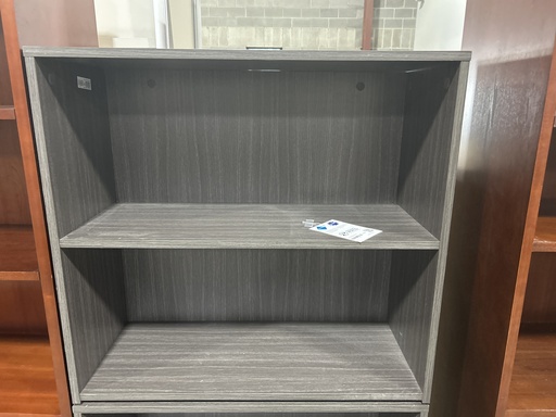 30" 2 Shelf Bookcase - Grey