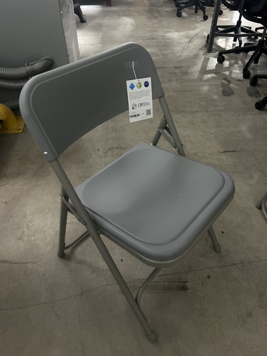 Grey Folding Chair