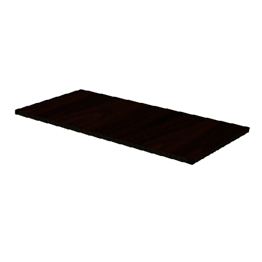 [ws2436 MH] Euroline Worksurface 24x36 Mahogany fluted 