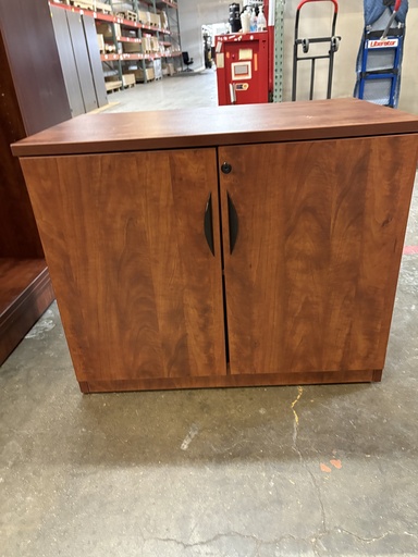 36" (2) Door Storage Cabinet (Cherry)