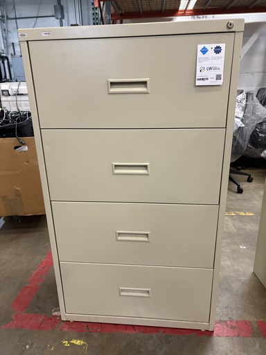 StP 30" (4)drawer Lateral File 