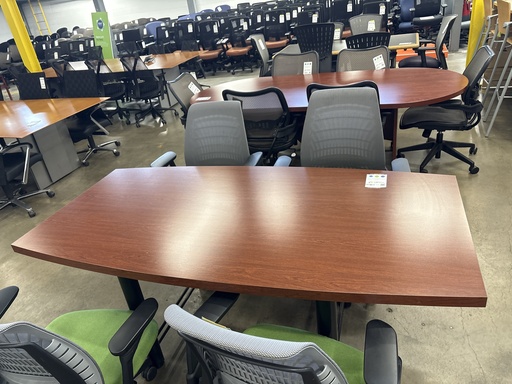 6' Boat Shaped Conference Table (Cherry)