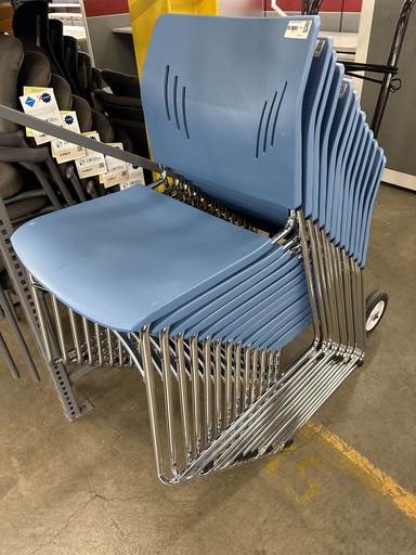 Stackable Sled Base Breakroom Chairs