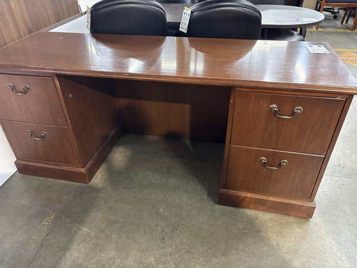 24X72 Traditional Working Credenza (Mahogany) 