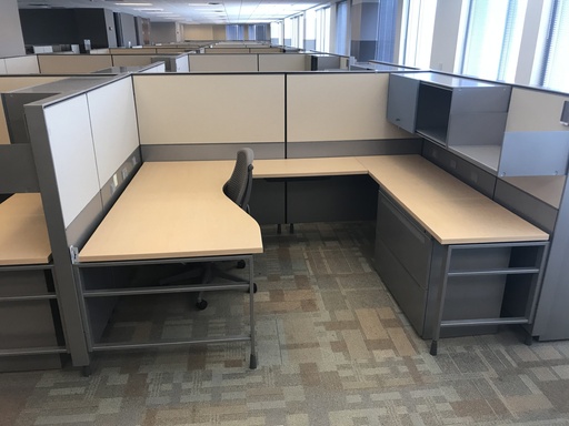8x6 Herman Miller Canvas Stations   