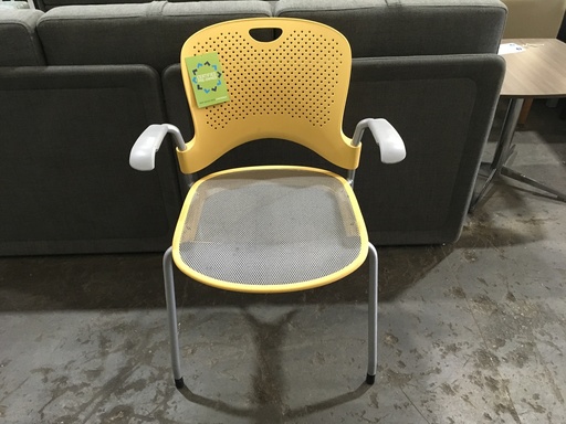 Yellow Capri Herman Miller Stack Chair