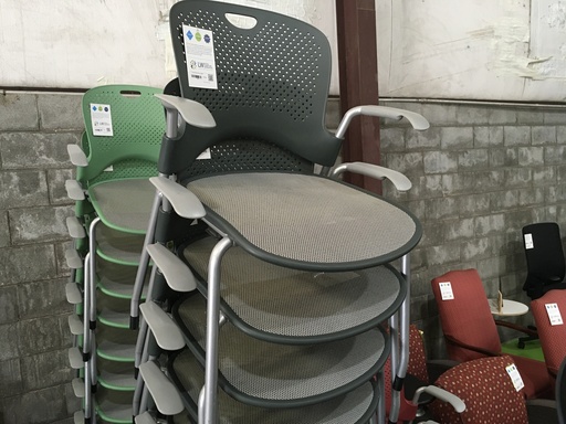 Grey Capri Stack Chair Herman Miller