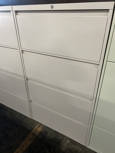 30" 4 Drawer Lateral - Beige 