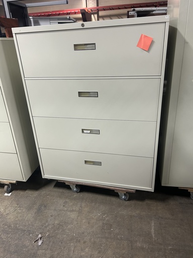 42" 4 Drawer Lateral - Putty 
