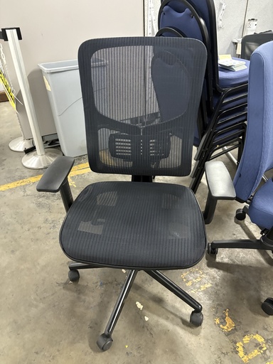 Black Mesh Ergonomic work chair with arms