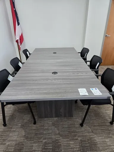[Dual power] Euroline Dual Power for Conference table Installed