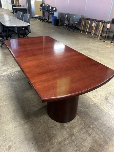 6x3 Conference Table w/Drum Base - Mahogany 