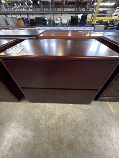 Hon 36" 2 Drawer Lateral (Mahogany)