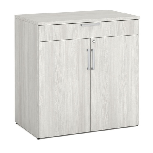 [OS172AR] COE- OS Laminate Buffet Credenza with Top Drawer and Doors- Arcadia White