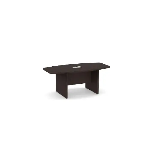 [PRM-PL235-MOCHA] DK 6' BOAT SHAPE CONFERENCE TABLE MOCHA (PRM-PL235-MOCHA*)