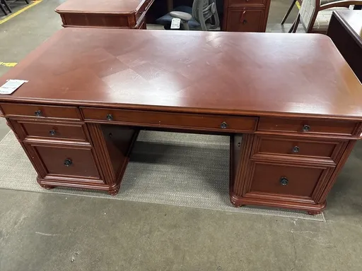 DMI Antigua 36x72 Dbl Ped Executive desk